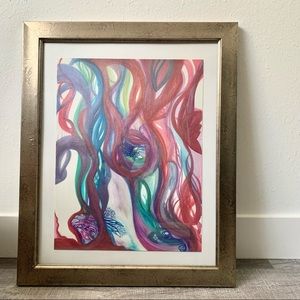 Lovely Star * Watercolor Abstract Painting